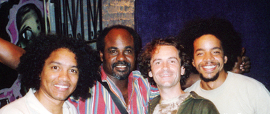 Michael, Jason, Philippe et Mark (08/2005).